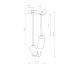 Spot lustra Mono II Black 7730 Nowodvorski