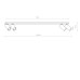 Spot plafoniera Mono IV White/Gold 7776 Nowodvorski