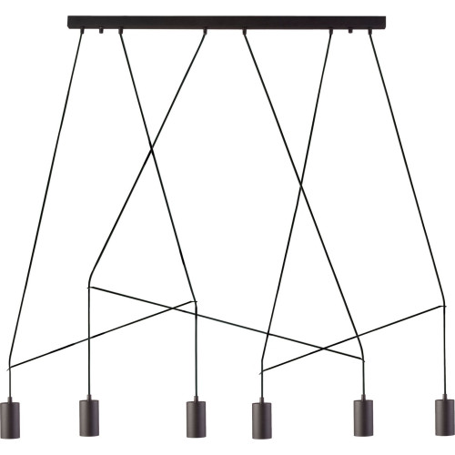 Lustra Imbria Black 9675 Nowodvorski