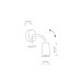 Aplica Eye Flex S Black 9068 Nowodvorski