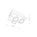 Spot incastrat Eye Mod 8940 Black Nowodvorski