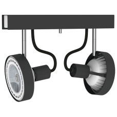 Plafoniera spot cross graphite II 9597 Nowodvorski